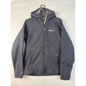 Helly Hansen Jacket Softshell Workwear Full Zip Black Womens L Spring Pockets